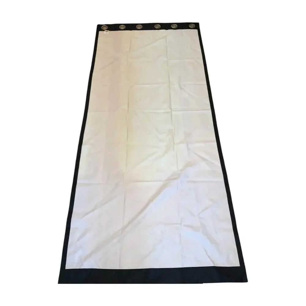 2 Pair of 84.5 x 38.5 Sharper Image Blue Curtains